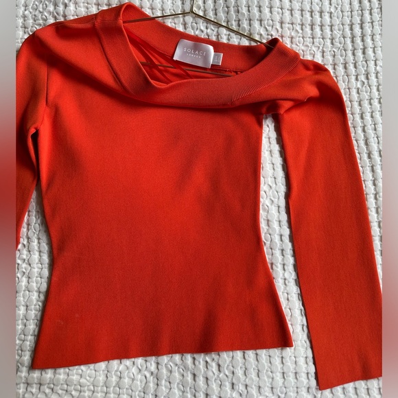 NEW Solace London Mariette One Shoulder Shirt XS - Picture 7 of 10